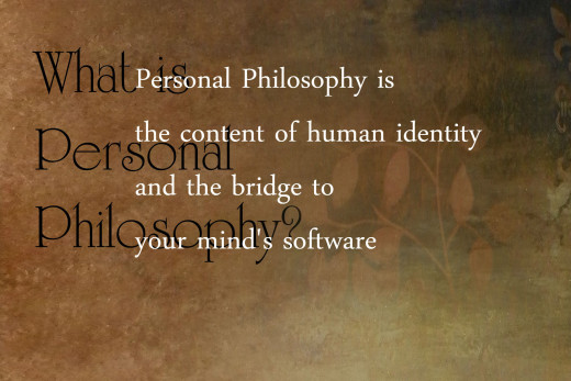 The key to change is based on understanding Personal Philosophy