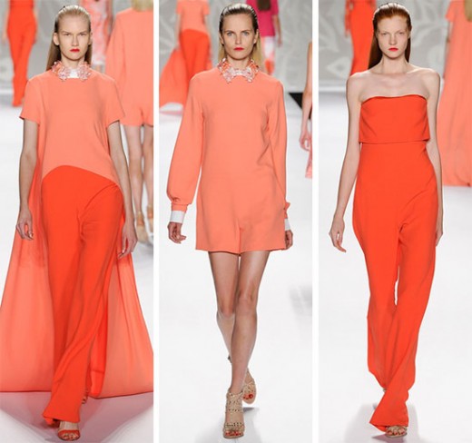 Looks from Monique Lhuillier's Spring 2014 Collection