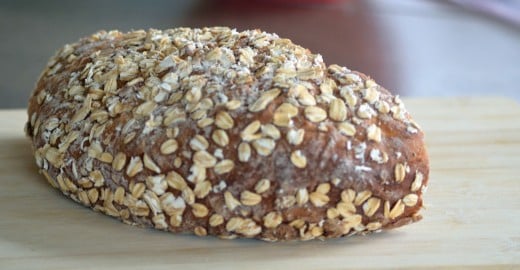 Honey whole wheat variety with oats