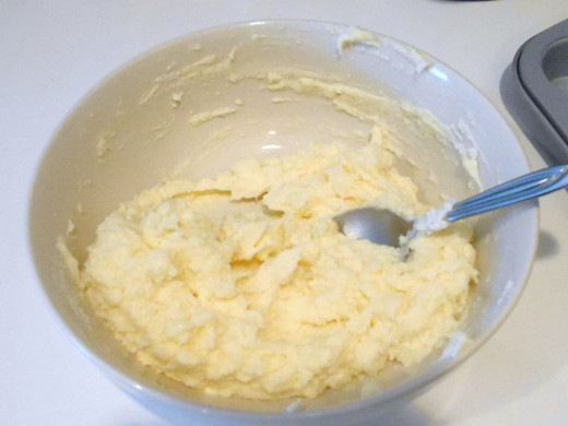 Smooth and ready for the flour to be added.