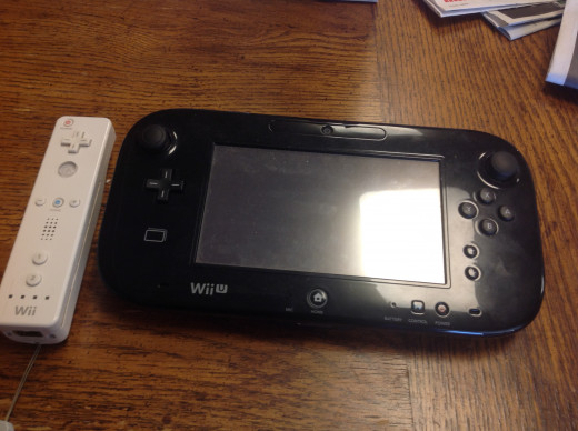 The Wii U game pad