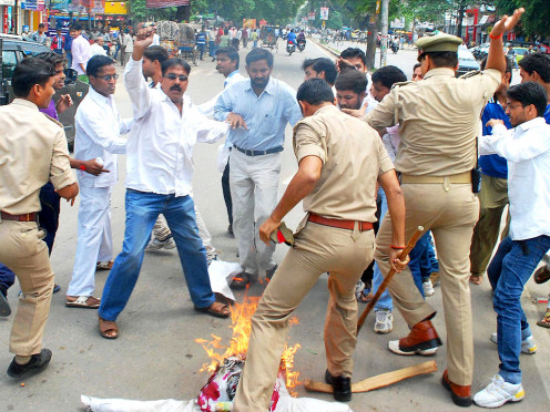 Riots that were held in muzaffarnagar