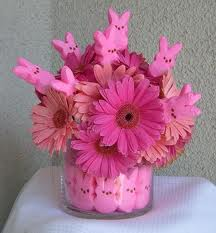 Add bunnies to your floral arrangement at Easter