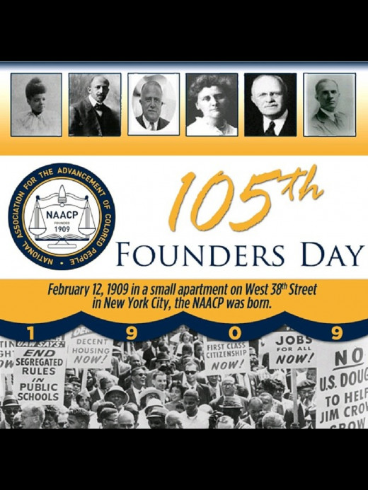 Poster Celebrating the 105th Anniversary of the NAACP