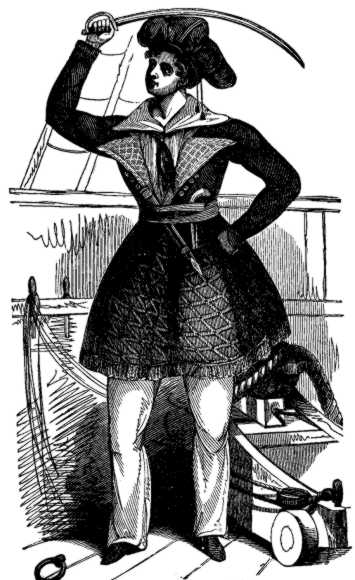 By Charles Ellms (http://www.gutenberg.org/etext/12216.) [Public domain or Public domain], via Wikimedia Commons And no, they didn't have cannons or guns in the 9th century A.D.