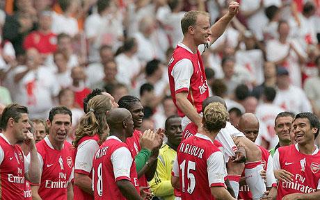 Arsenal legend Dennis Bergkamp