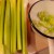 Cut the celery ribs in small pieces Cut the celery ribs in small pieces