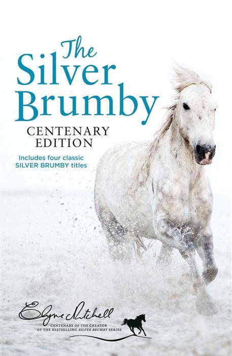 Cover from the HarperCollins Australia Centenary edition of the Silver Brumby which combines the first 4 volumes of the series.