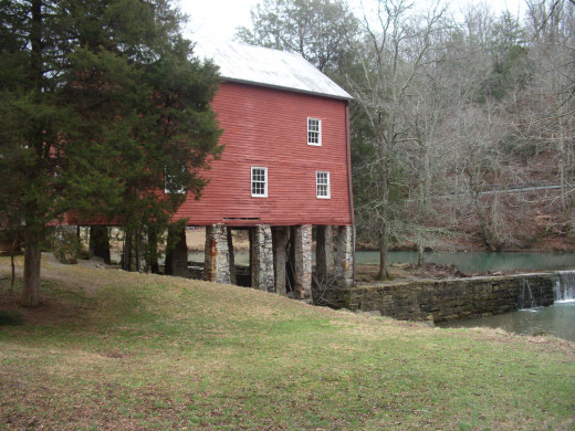 Side View of York Grist Mill