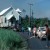 Star of the Sea Church being moved on a truck to a safe location Star of the Sea Church being moved on a truck to a safe location