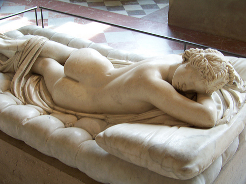 Sleeping Hermaphroditus, Louvre, Paris