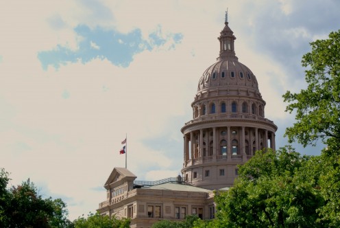 August at the Texas State Capitol in Austin