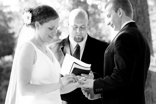 Vows are the central part of a marriage ceremony. They should be meaningful to both of you. Consider writing your own vows together as a couple...we did it! You can too with our 5 tips.