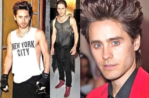 Jared Leto does yoga and has a vegan diet.