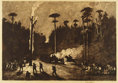 Sketch - Nighttime March