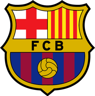F.C. Barcelona logo.