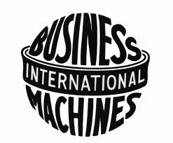 Former logo of IBM, International Business Machines