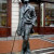 Statue of James Joyce. Statue of James Joyce.