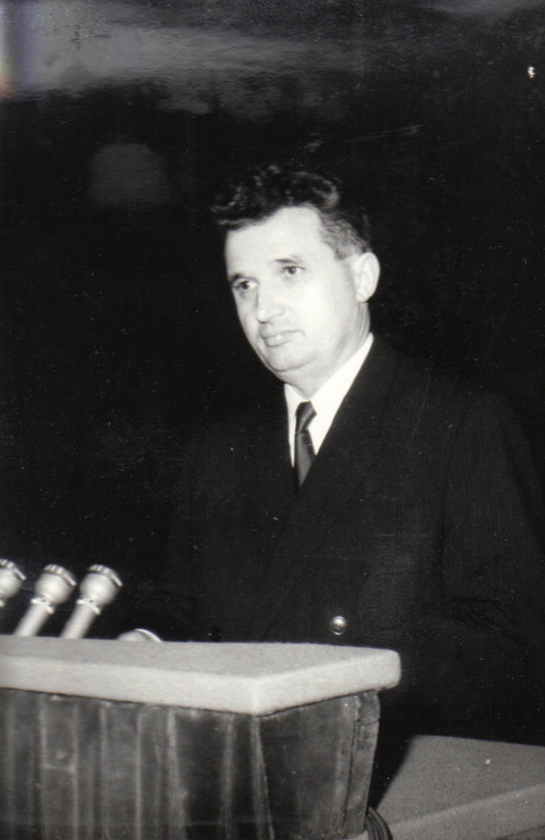 Ceausescu in 1966 at 48 years of age