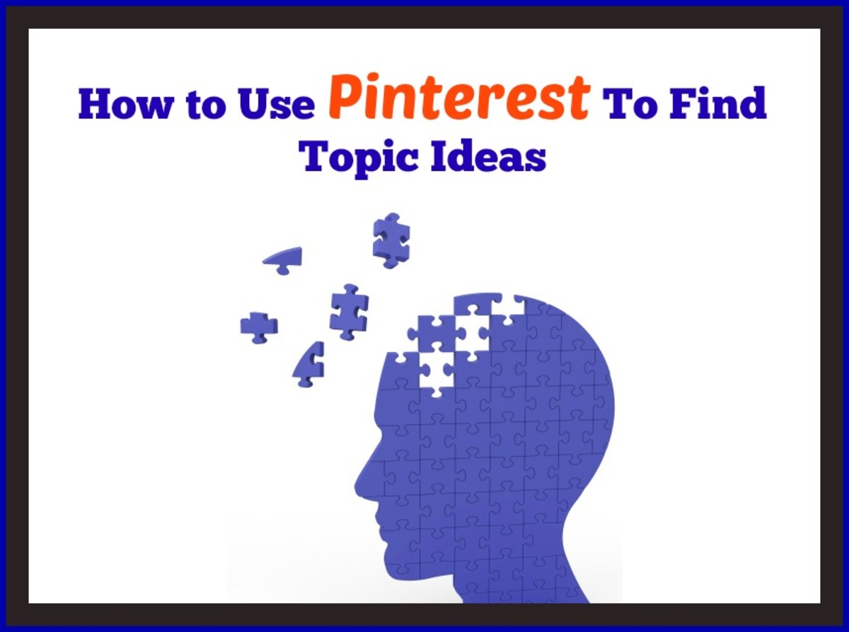 Writing Inspiration | Using Pinterest to Find Article Topics
