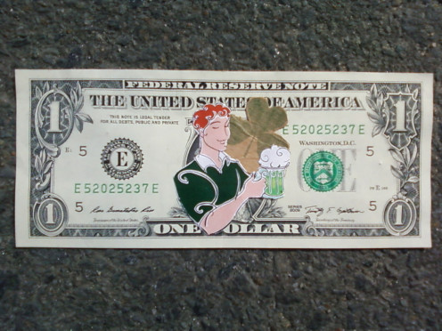 St. Patty's Day Money - for Mary Ann Flannigan