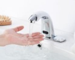 Touchless Motion Sensor Bathroom & Kitchen Faucet