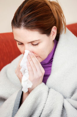 Cold and flu symptoms can be very similar. However, flu symptoms have a more abrupt onset and are more severe