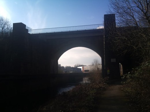 The Skerene Bridge today. (Image taken from opposite side)