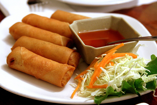 Mini-Egg Rolls are also easier to make, and can be made in your own home!