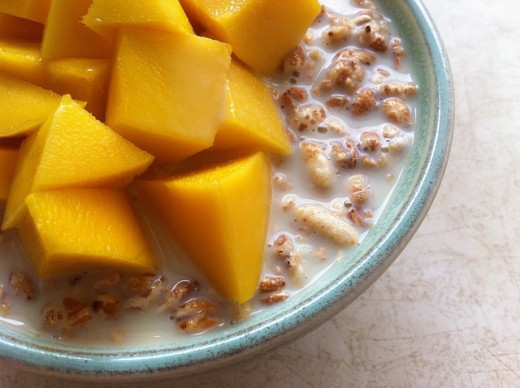 Cereal with Mango