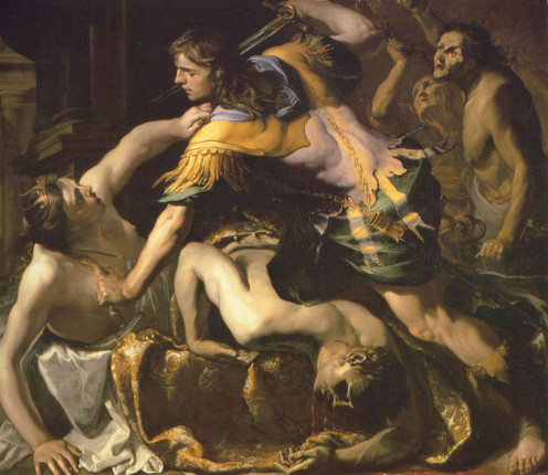 Orestes Kills Clytemnestra and Aegisthus