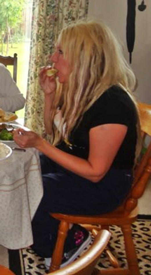 The photograph of me, in April 2013, which made me realise how much weight I had gained due to my own gluttony and lack of exercise.