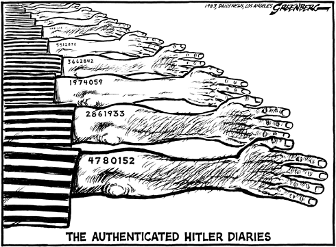 Authenticated Hitler doaries