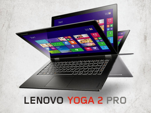 The Lenovo Yoga 2 Pro, highly affordable and efficiently powerful.