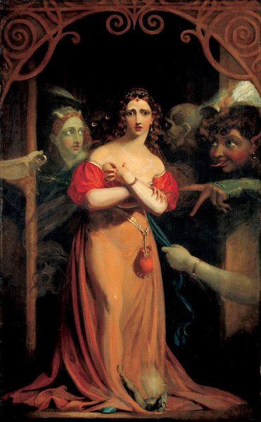 Bertalda, Assailed Spirits by Theodor von Holst