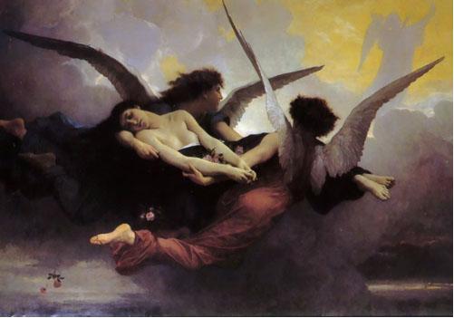 Soul Carried to Heaven by William-Adolphe Bouguereau