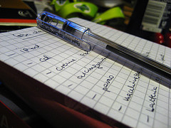 Make Reusable Shopping List