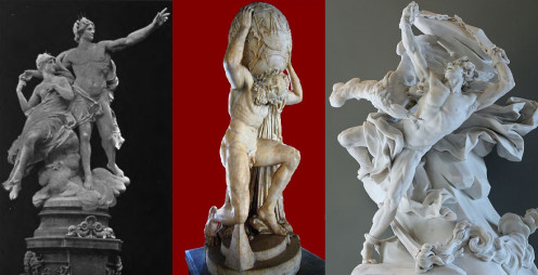 Helios and Selene, Atlas and Prometheus