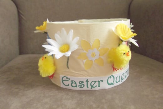 One of my ladies recently made an Easter hat.