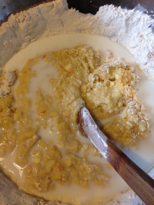 Add the milk
