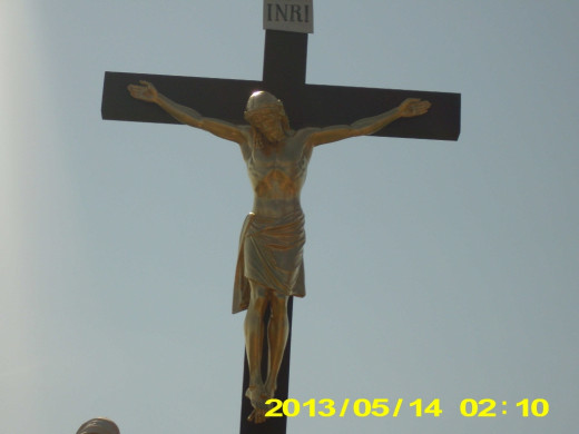 Statue of,Jesus on the Cross, taken by Debra Wilson
