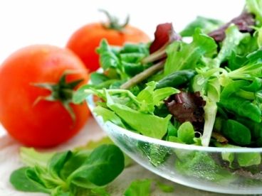 Choose salad over the fries every time!