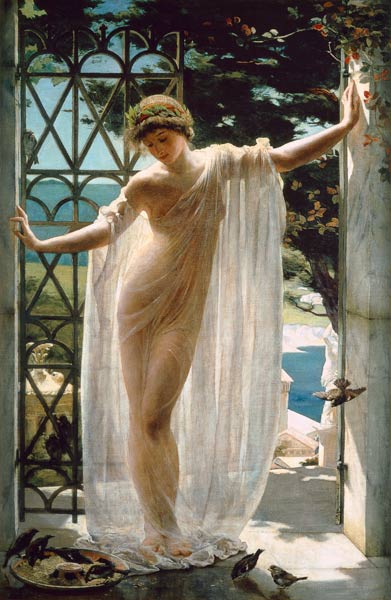 Lesbia by John Reinhard Weguelin