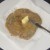 Coriander and garlic paratha is buttered