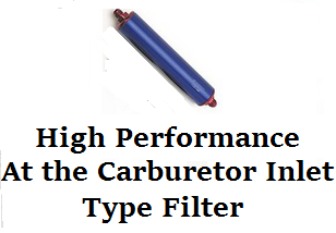 High Performance at the Carburetor Fuel Filter