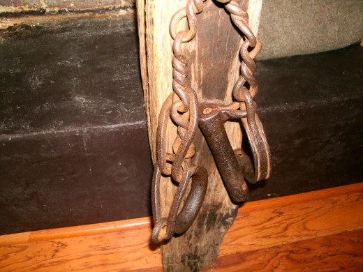 Tools of a slave dealer