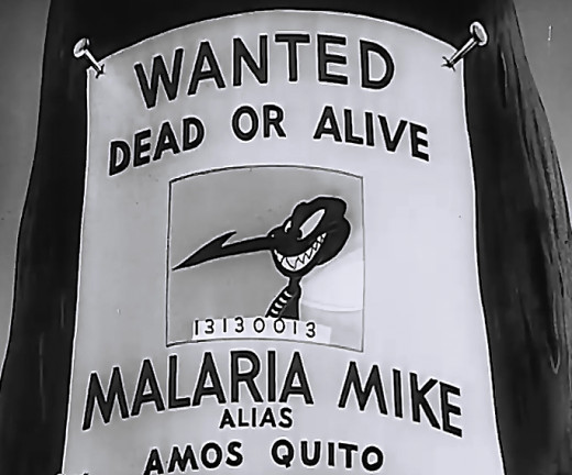 [Wanted Dead or Alive Malaria Mike. Alias Amos Quito]