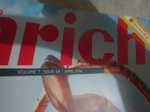 My article came out in the April, 2014 issue of Enrich Magazine