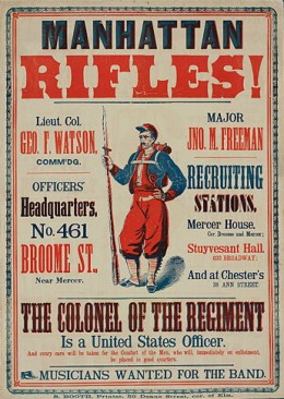 Recruiting Poster for New York troops