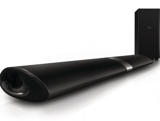 Philips Fidelio Premium SoundBar Home Theater HTL7180/F7 (Pair, Black)